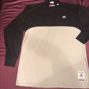 Majestic long sleeve Indians Shirt